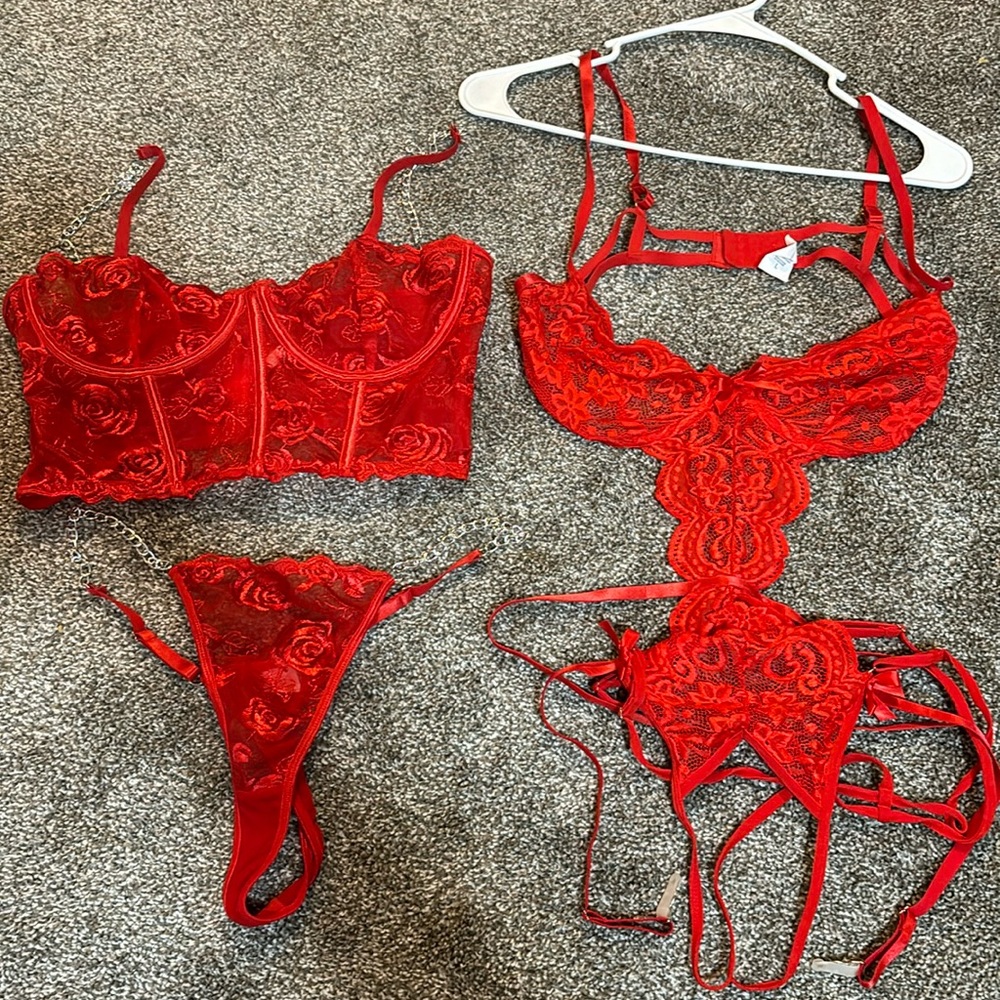 Red Lingerie Bundle